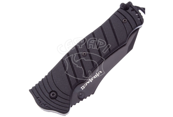 Ніж складаний Ontario Utilitac II Tanto JPT-4S BP Black