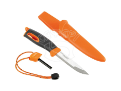 Ніж-кресало LIGHT MY FIRE FireKnife Black Pin-pack Orange