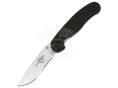 Ніж складаний Ontario RAT I Folder Satin напівсеррейтор