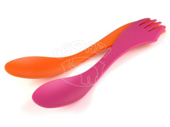 Набір больших ложок (2 шт.) LIGHT MY FIRE Spork large 2-pack Fuchsia/Orange