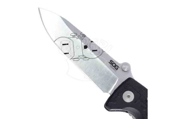 Ніж електрика з складаний лезом SOG Escape Kilowatt