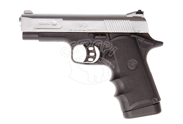 Пістолет пневматичний Gamo V3 (нікель)