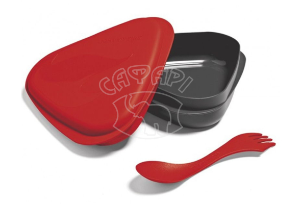 Тарілка LIGHT MY FIRE LunchBox pin-pack Red