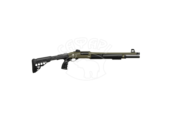 Ружье Huglu ATROX Tactic Khaki Telescopic Stock кал. 12/76 18.5