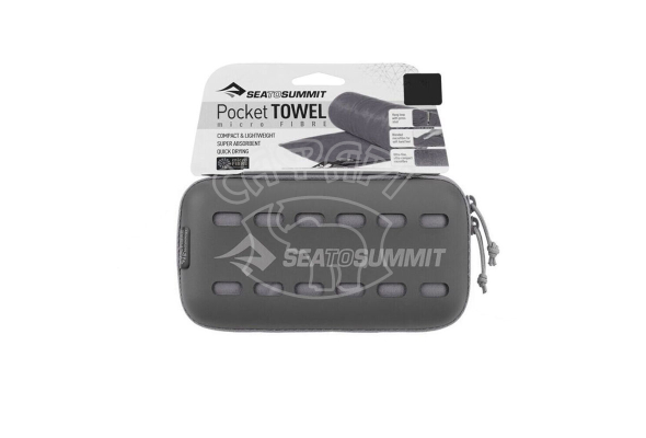 Рушник туристичний Sea To Summit Pocket Towel Grey L