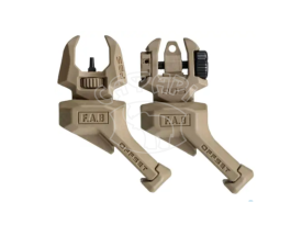 Цілик і мушка FAB Defense FRBS OFFSET 45 градусів. Desert tan купить