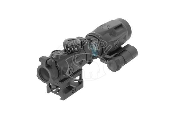 COMBO Kit Sig Optics ROMEO-MSR 2 MOA RED DOT, JULIET3-MICRO 3X22MM Magnifier