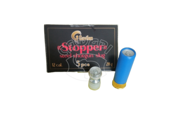 Патрон кульовий Гавілан сталева куля Stopper (підкаліберна),28г.кал.12/70