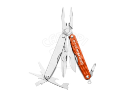 Мультитул Leatherman Juice S2 Cinnabar Orange чехол кожа в подарочной упаковке купить