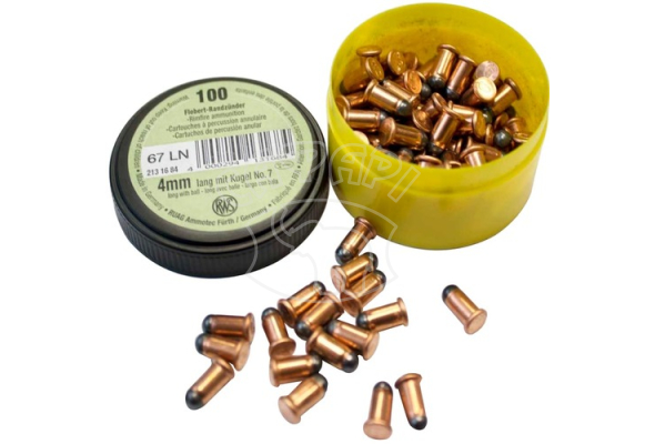 Патрон Флобера DYNAMIT Flobert Cartridges кал. 4 мм lang (Long)