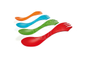 Набір ложок (4шт.) LIGHT MY FIRE Spork Family, 4-pack Four Element