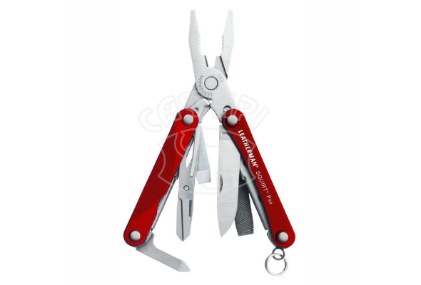 Мультитул-брелок Leatherman Squirt PS4 Red