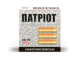 Дробь ТАХО Патриот 31гр. Кал. 16/70 N3 купить