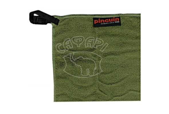 Рушник туристичний Pinguin Outdoor Towel Terry L olive
