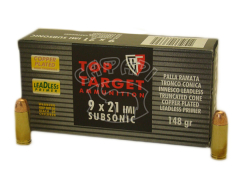 Патрон Fiocchi 9x21 IMI TCCP LL 148gr SUBSONICHE