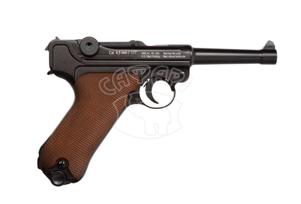 Пістолет пневматичний Gletcher P 08 Blowback (Parabellum)