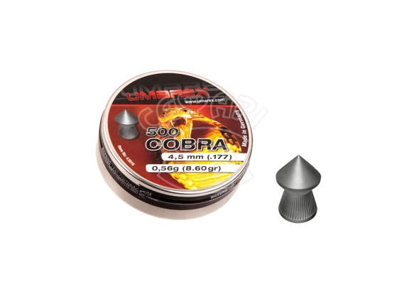 Пневматичні кулі Umarex Cobra k .177 500 шт 0.56 гр