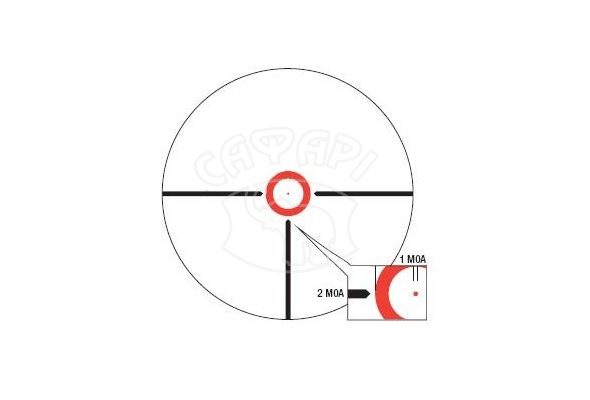Оптический прицел Konus Konuspro M-30 1-6x24 Circle Dot IR