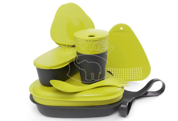 Набор посуды LIGHT MY FIRE LunchKit 2.0 pin-pack Lime