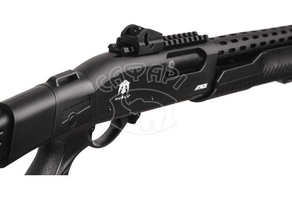 Ружье Huglu ATROX Tactic Plus Black Telescopic Stock 12/76 46 см 