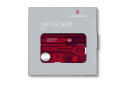 Нож-кредитка Victorinox SwissCard LITE Red с фонариком
