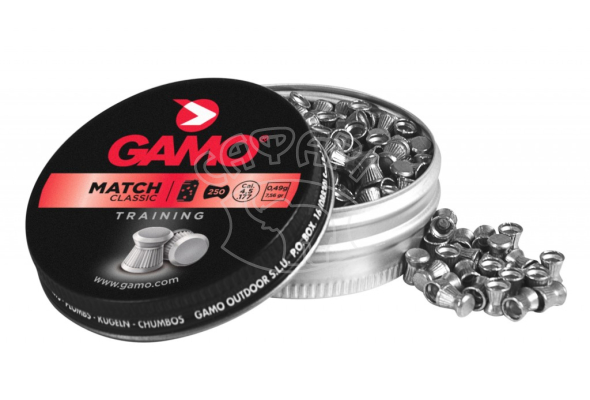 Пневматичні кулі Gamo Match k .177 250 шт