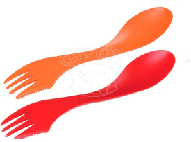 LIGHT MY FIRE Spork LH pin-pack ложка для лівши Red/Orange купить