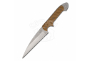 Нож с фиксированным клинком CRKT Dragon Fighting Knife Silver-Desert