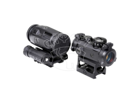 SORJ72001 COMBO Kit Sig Optics ROMEO-MSR 2 MOA RED DOT, JULIET3-MICRO 3X22MM Magnifier	, шт купить