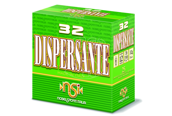 Дробь Nobel Sport Italy DISPERSANTE 32 гр. кал. 12/70 №7