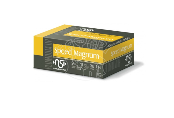 Дробь Nobel Sport Italy Speed magnum HP 36 гр. к.20/76 №3/0