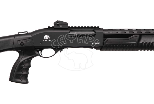 Ружье Huglu ATROX Tactic Plus Black Telescopic Stock 12/76 46 см 