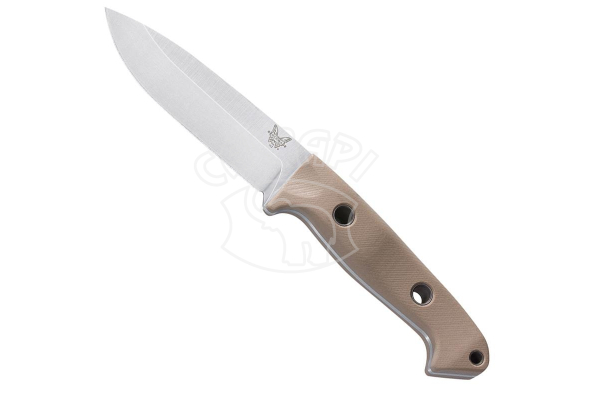 Ніж з фіксованим лезом Benchmade Sibert Bushcrafter EOD