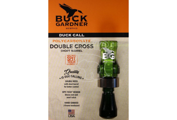 Манок на утку Buck Gardner Double Cross Poly