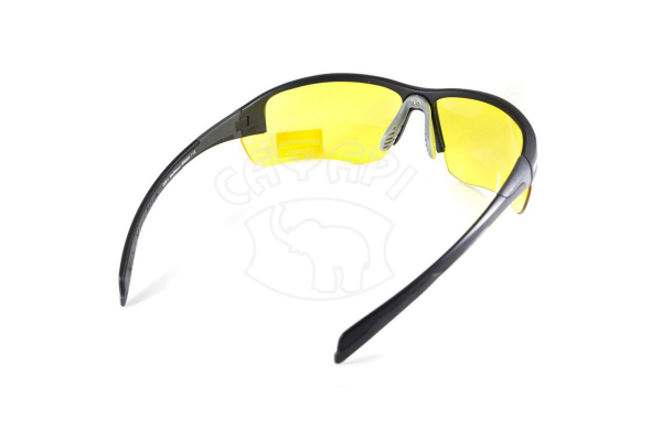 Тактические очки для мотоциклистов Global Vision Hercules-7 yellow линзы желтые