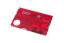 Нож-кредитка Victorinox SwissCard LITE Red с фонариком