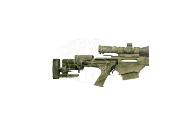 Винтовка Ruger American PRECISION Rifle k. 338 Lapua Mag, прицел, моноблок, саундмодератор STEEL